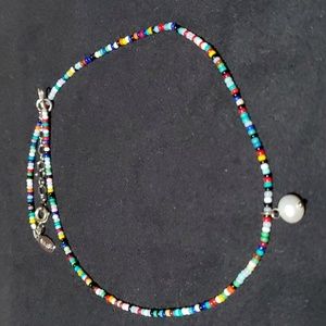 🔸️5/$25🔸️Vi Bella Seed Bead and Pearl Necklace